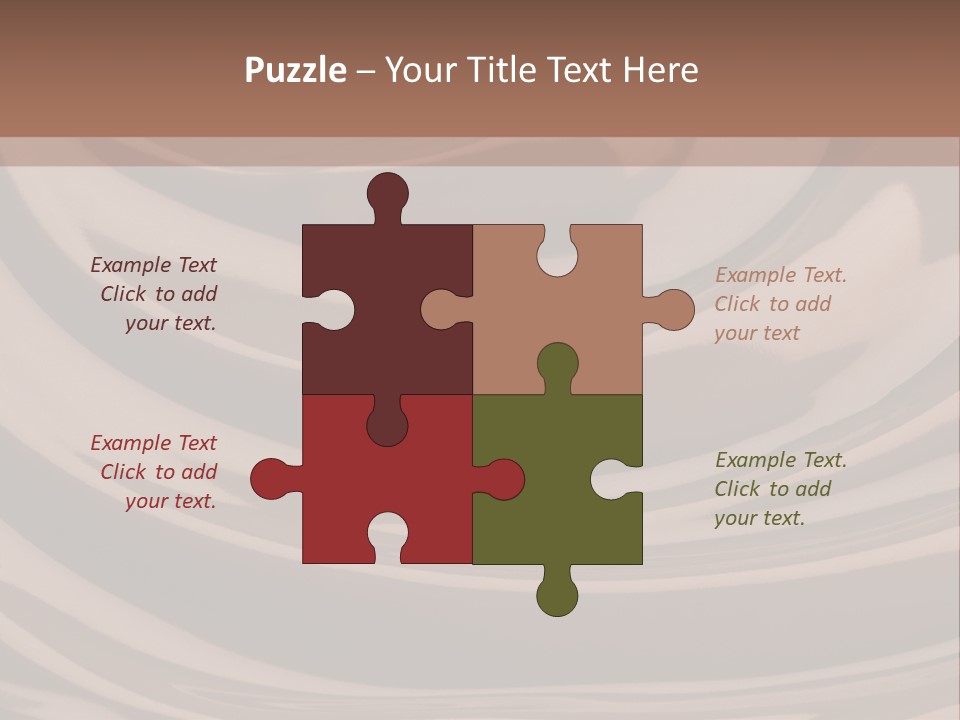 Chocolate Cooking Ingredient PowerPoint Template