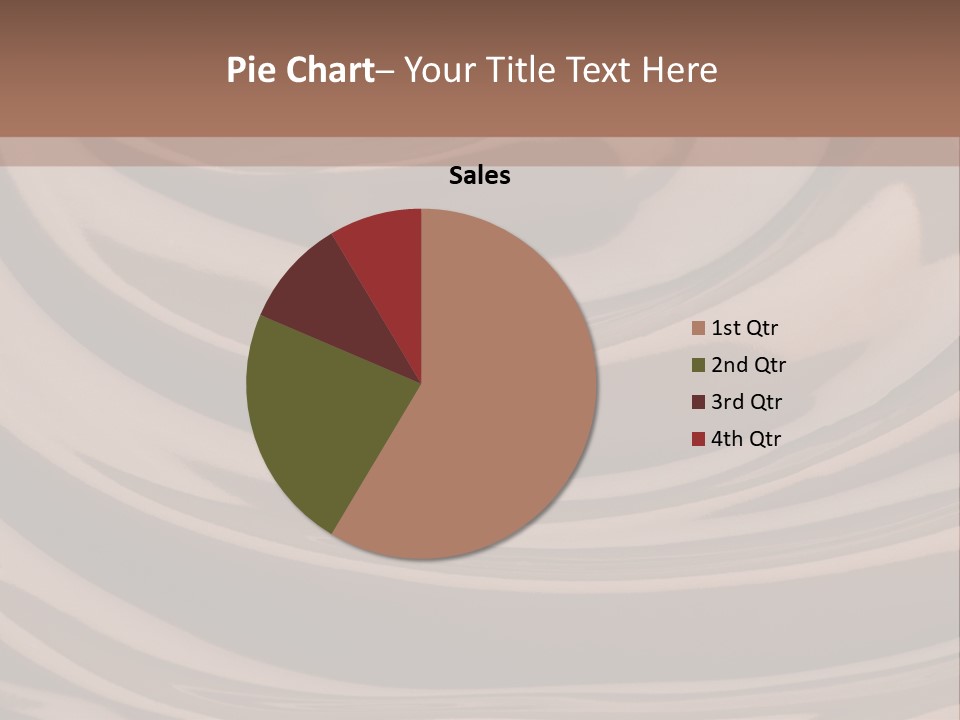 Chocolate Cooking Ingredient PowerPoint Template