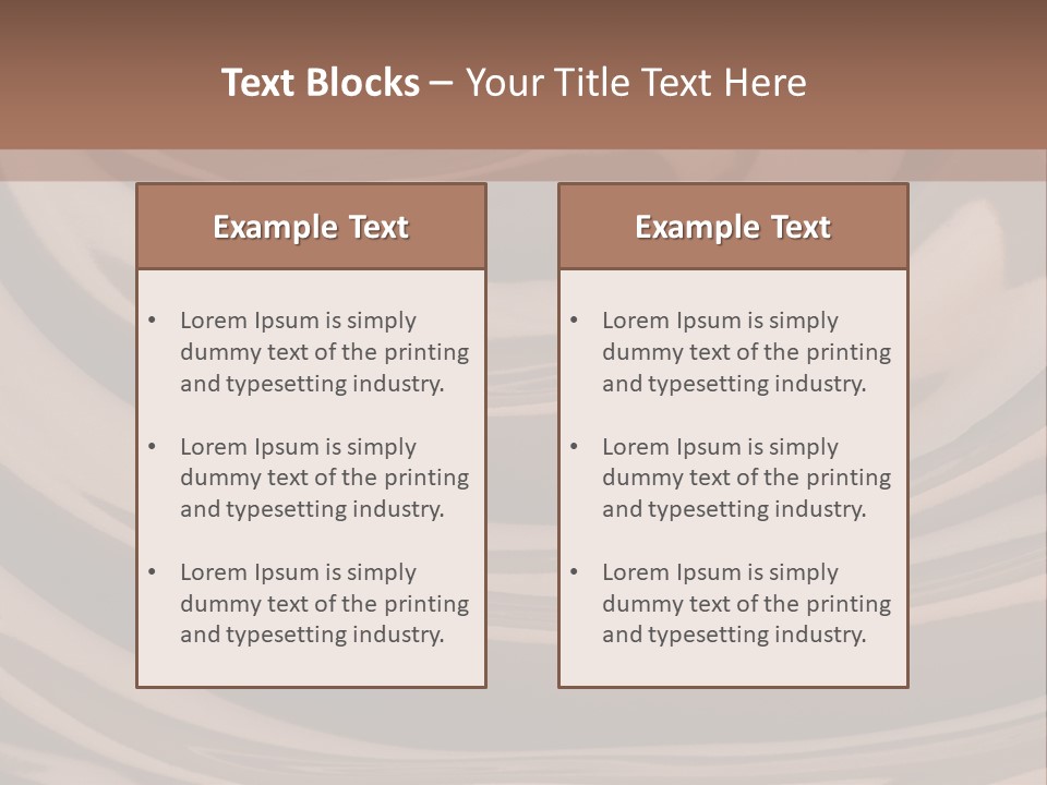 Chocolate Cooking Ingredient PowerPoint Template