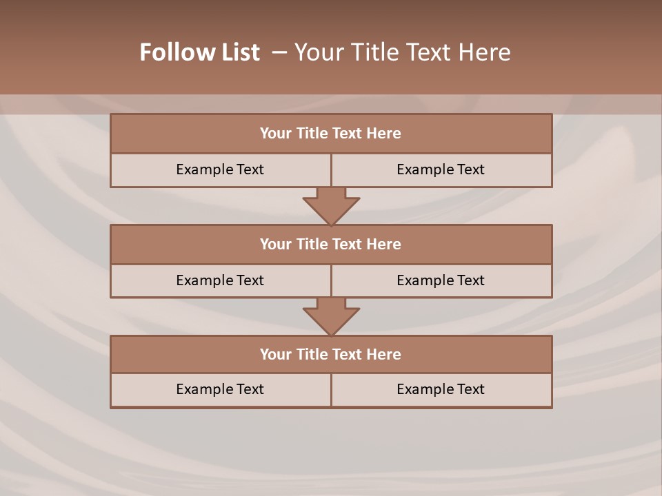 Chocolate Cooking Ingredient PowerPoint Template