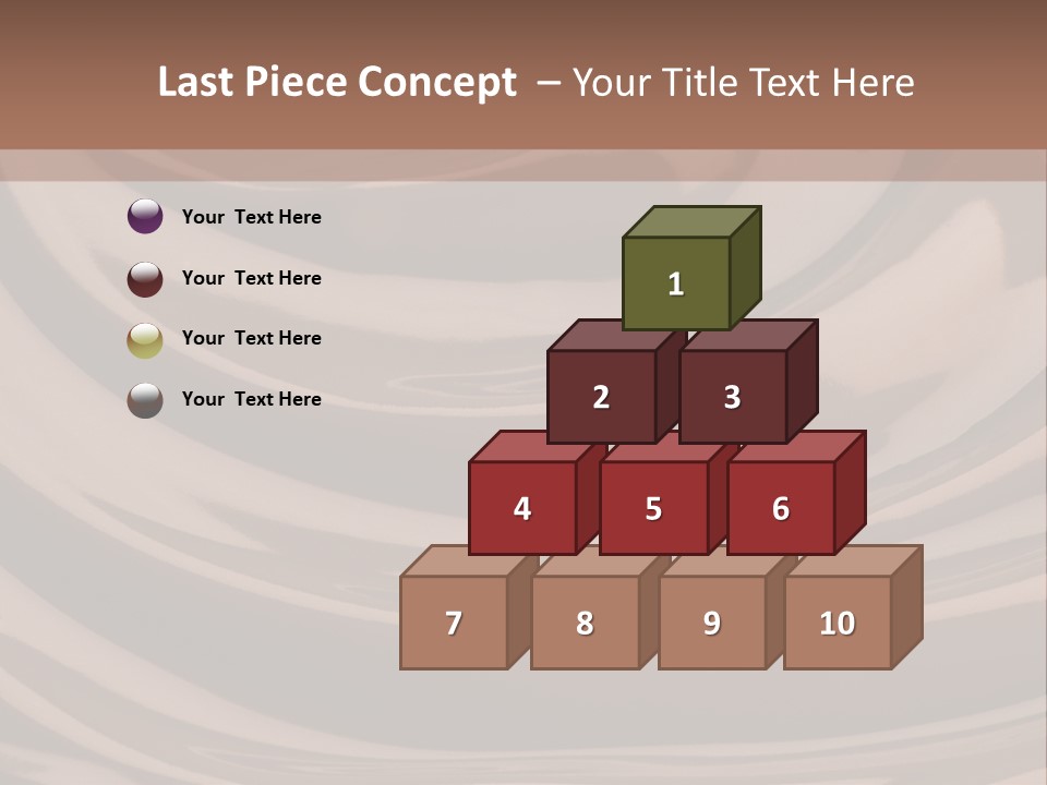 Chocolate Cooking Ingredient PowerPoint Template