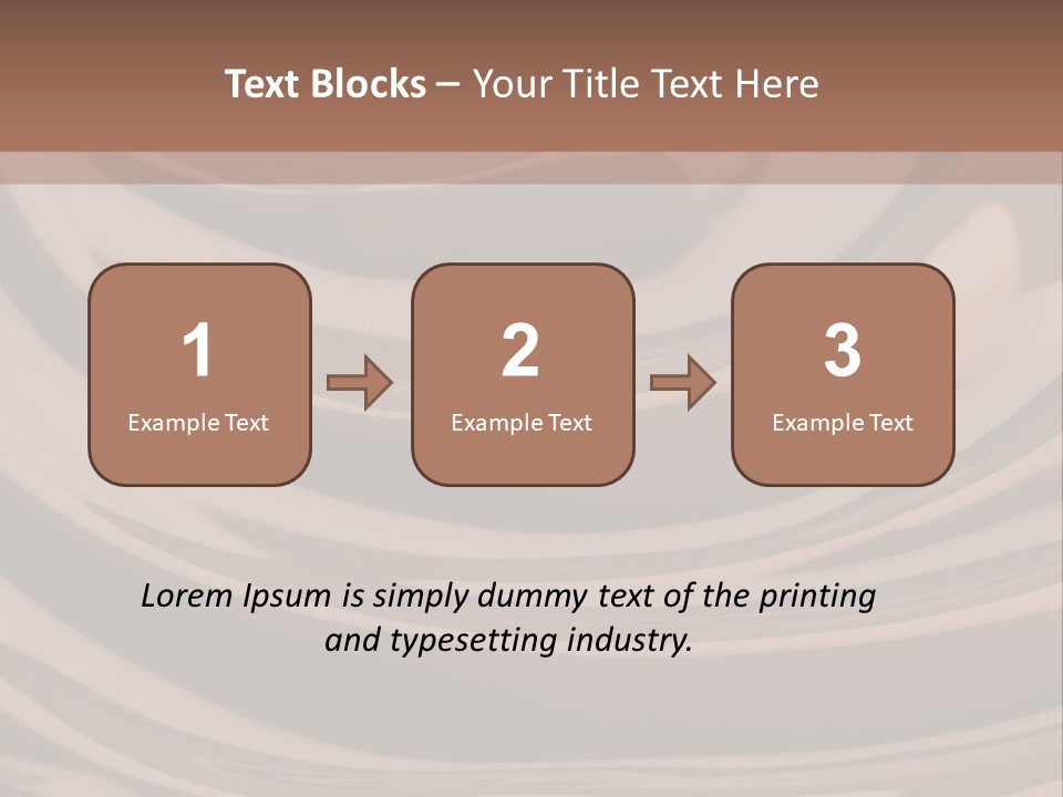 Chocolate Cooking Ingredient PowerPoint Template
