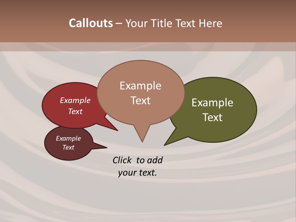 Chocolate Cooking Ingredient PowerPoint Template