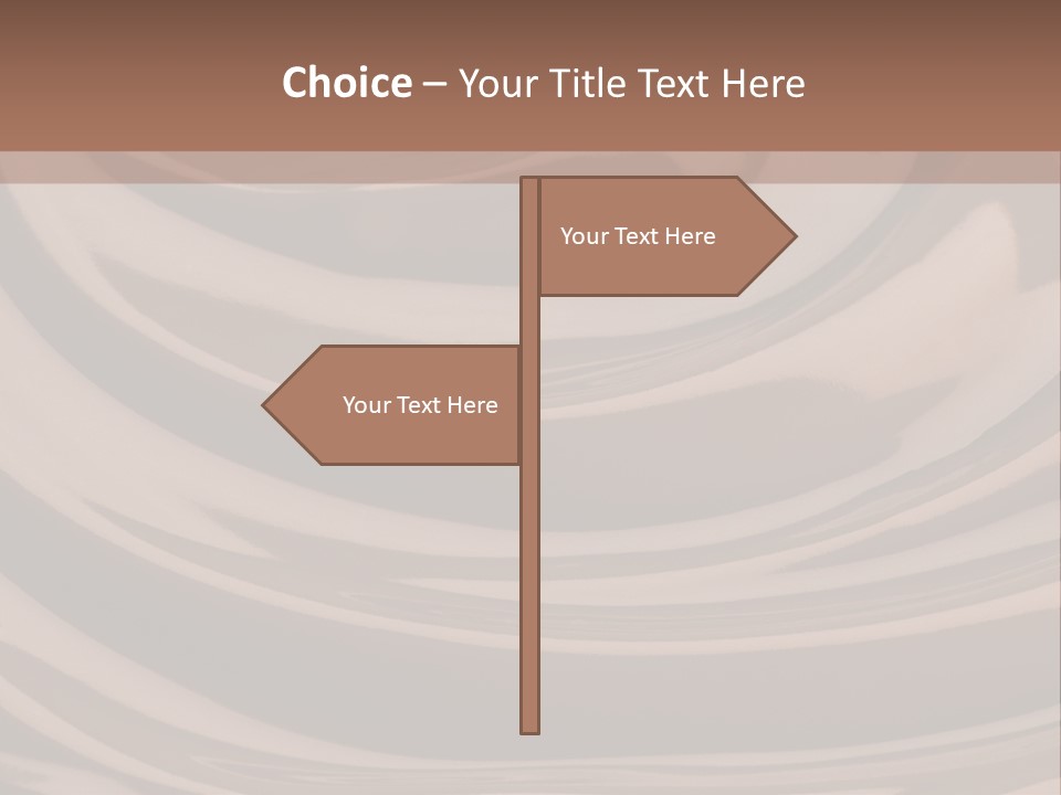 Chocolate Cooking Ingredient PowerPoint Template