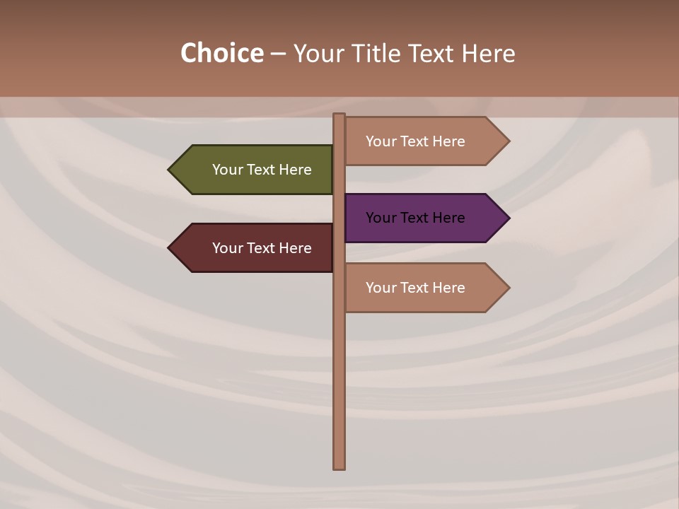 Chocolate Cooking Ingredient PowerPoint Template