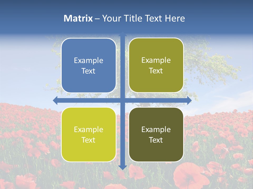 Fresh Nature Flour PowerPoint Template