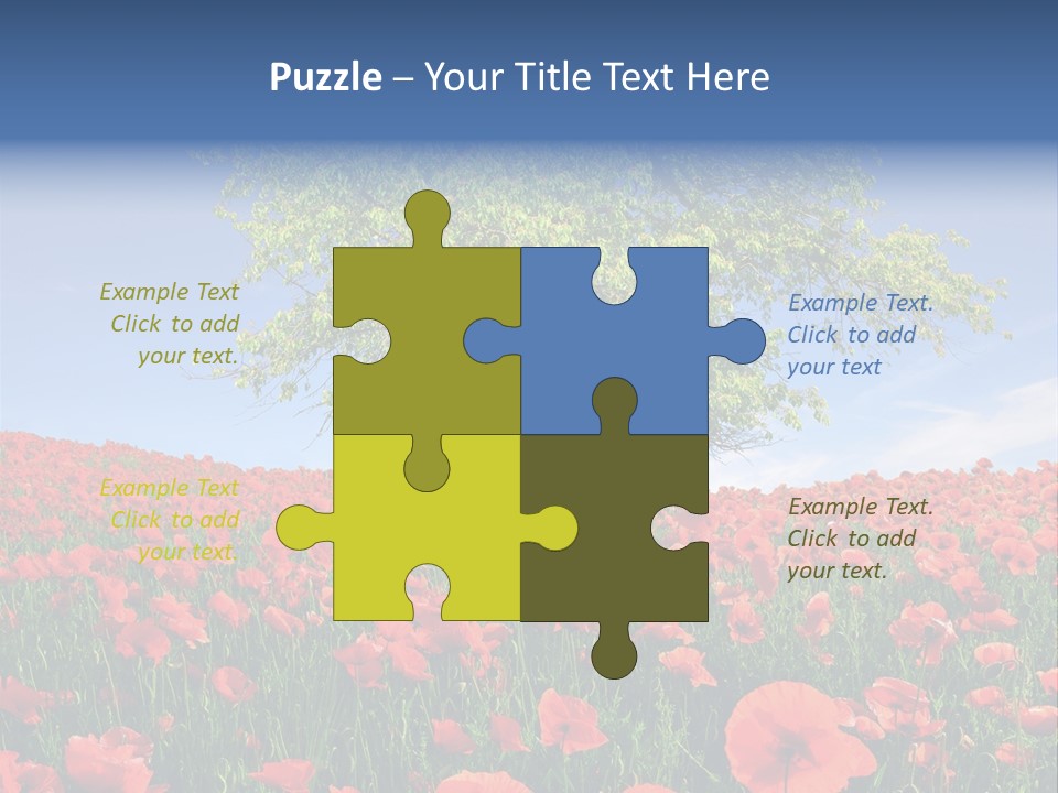 Fresh Nature Flour PowerPoint Template