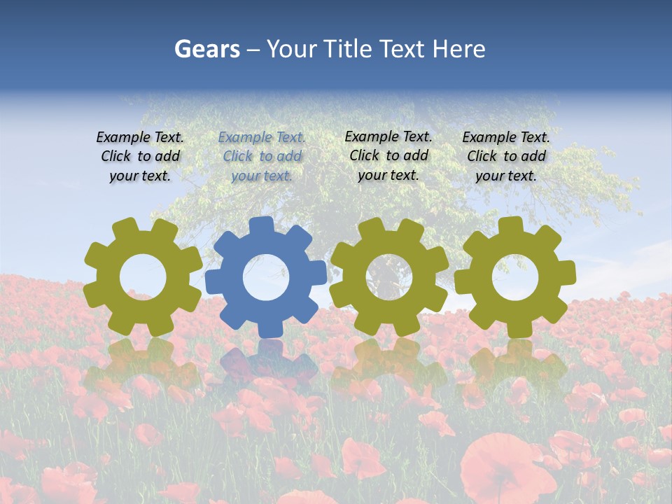 Fresh Nature Flour PowerPoint Template