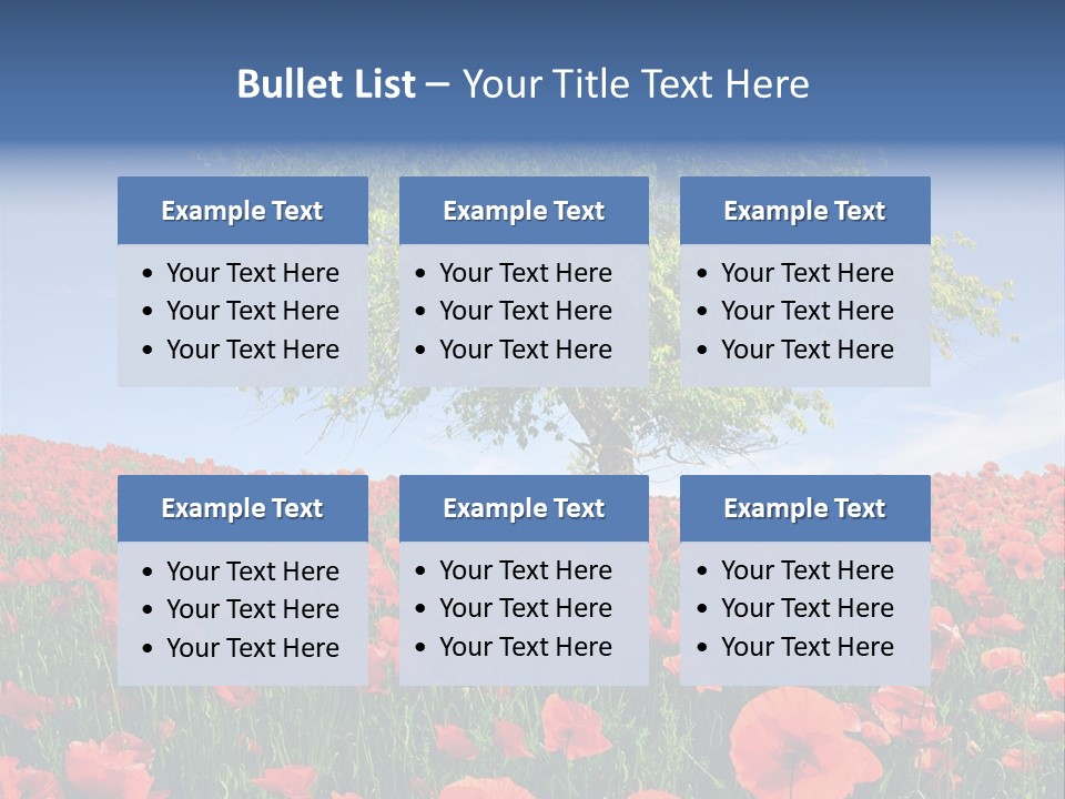Fresh Nature Flour PowerPoint Template