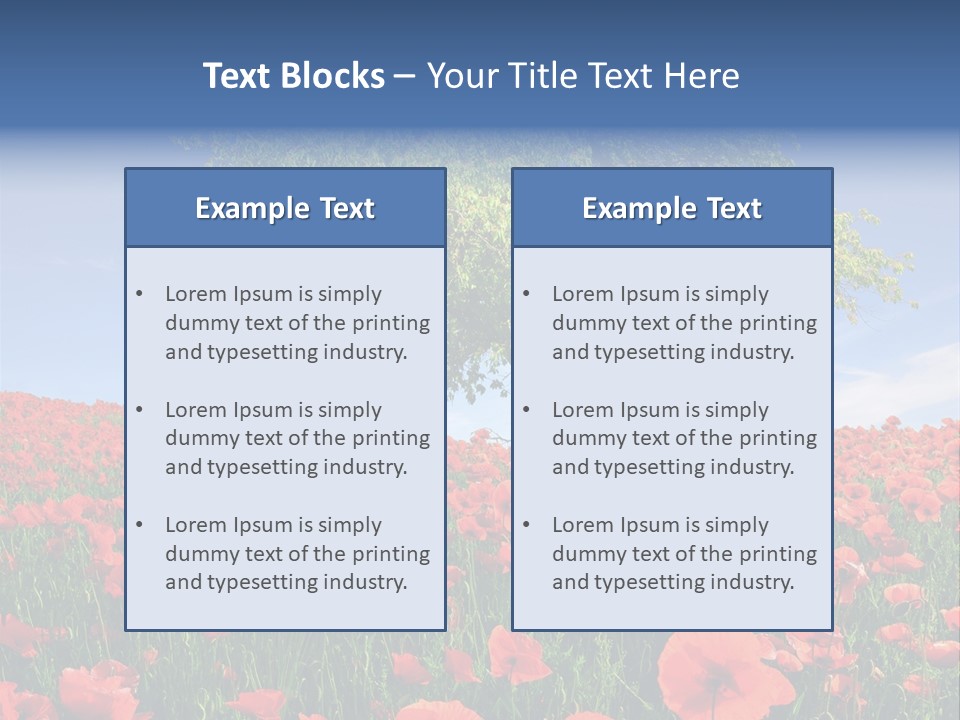 Fresh Nature Flour PowerPoint Template