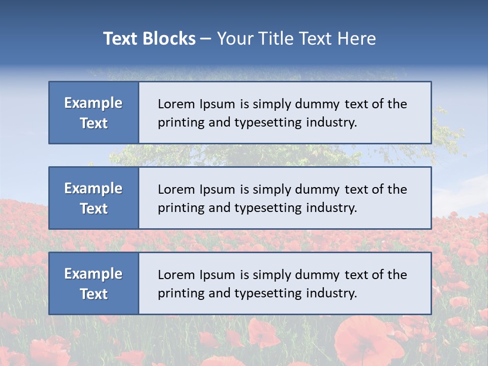 Fresh Nature Flour PowerPoint Template