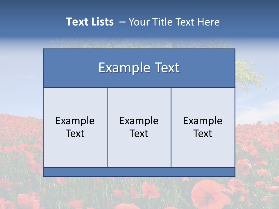 Fresh Nature Flour PowerPoint Template