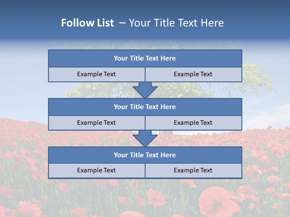 Fresh Nature Flour PowerPoint Template
