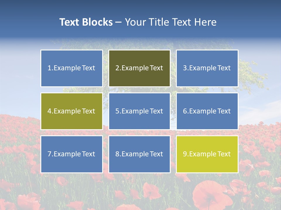 Fresh Nature Flour PowerPoint Template