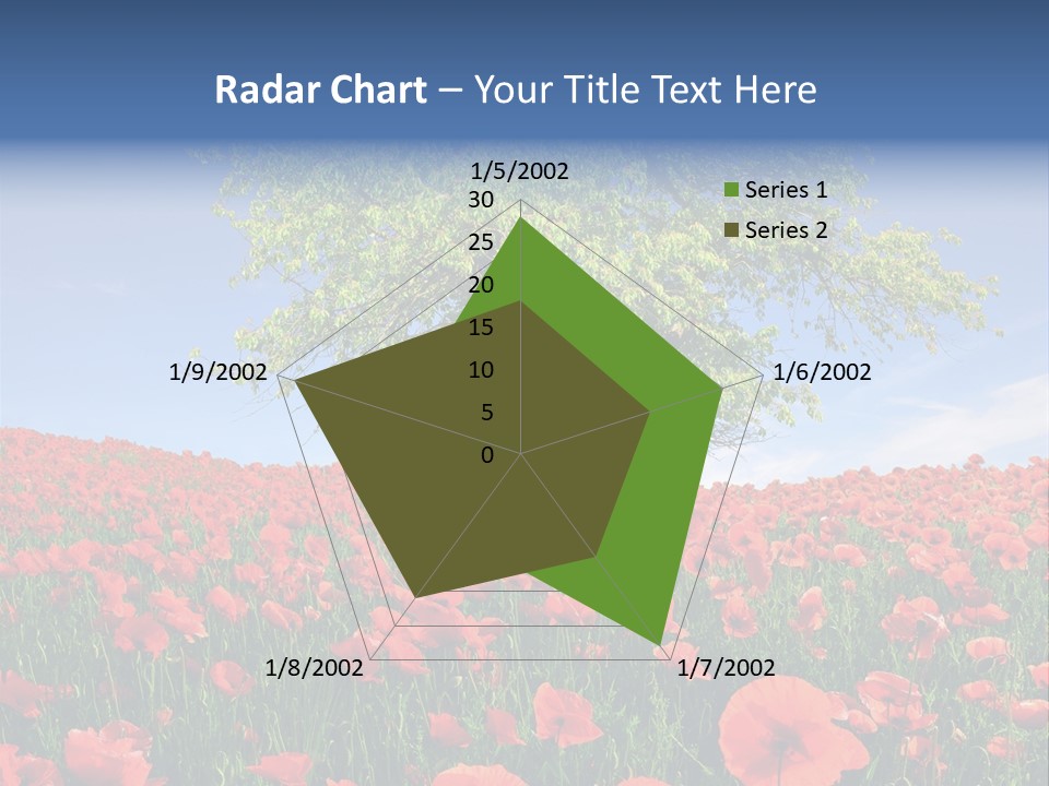 Fresh Nature Flour PowerPoint Template