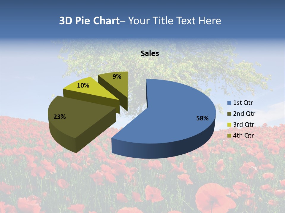 Fresh Nature Flour PowerPoint Template