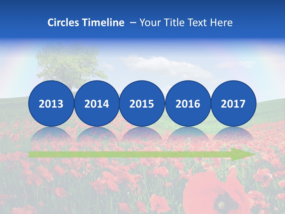 Barley Opium Field PowerPoint Template