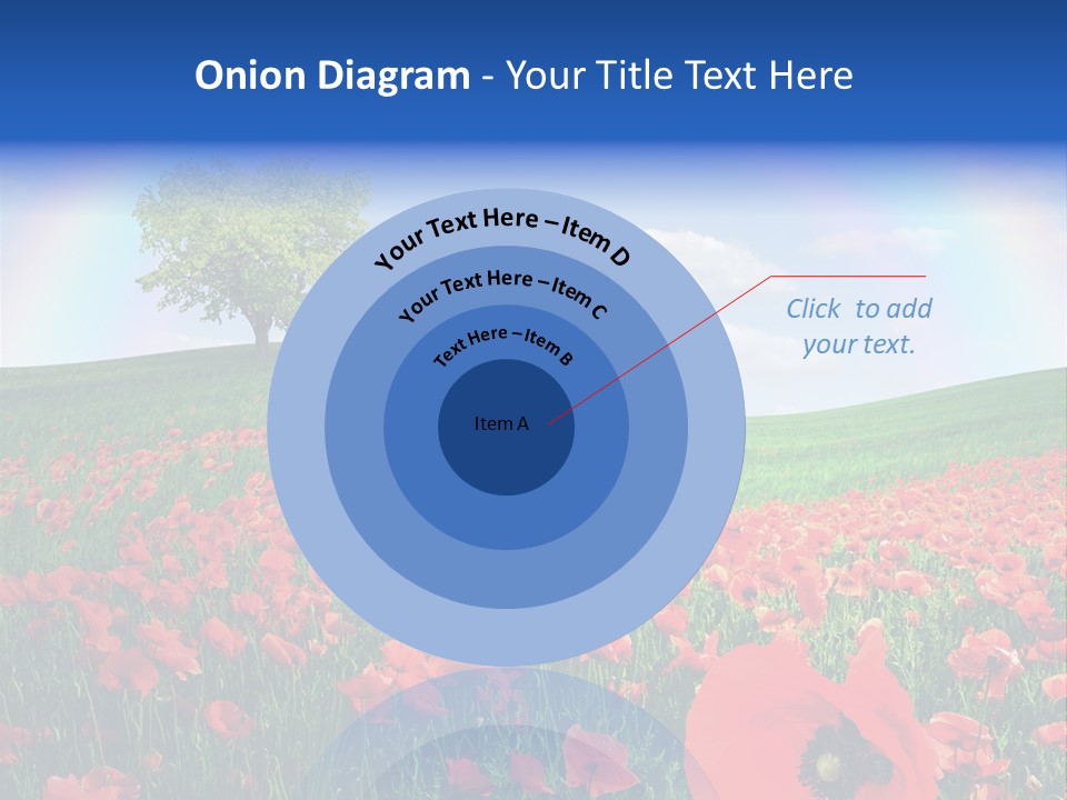 Barley Opium Field PowerPoint Template