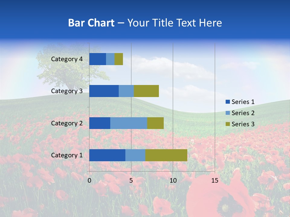 Barley Opium Field PowerPoint Template