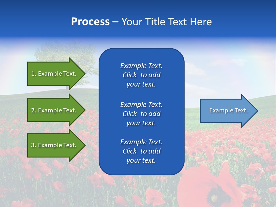 Barley Opium Field PowerPoint Template
