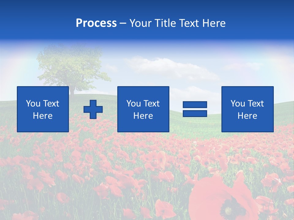 Barley Opium Field PowerPoint Template