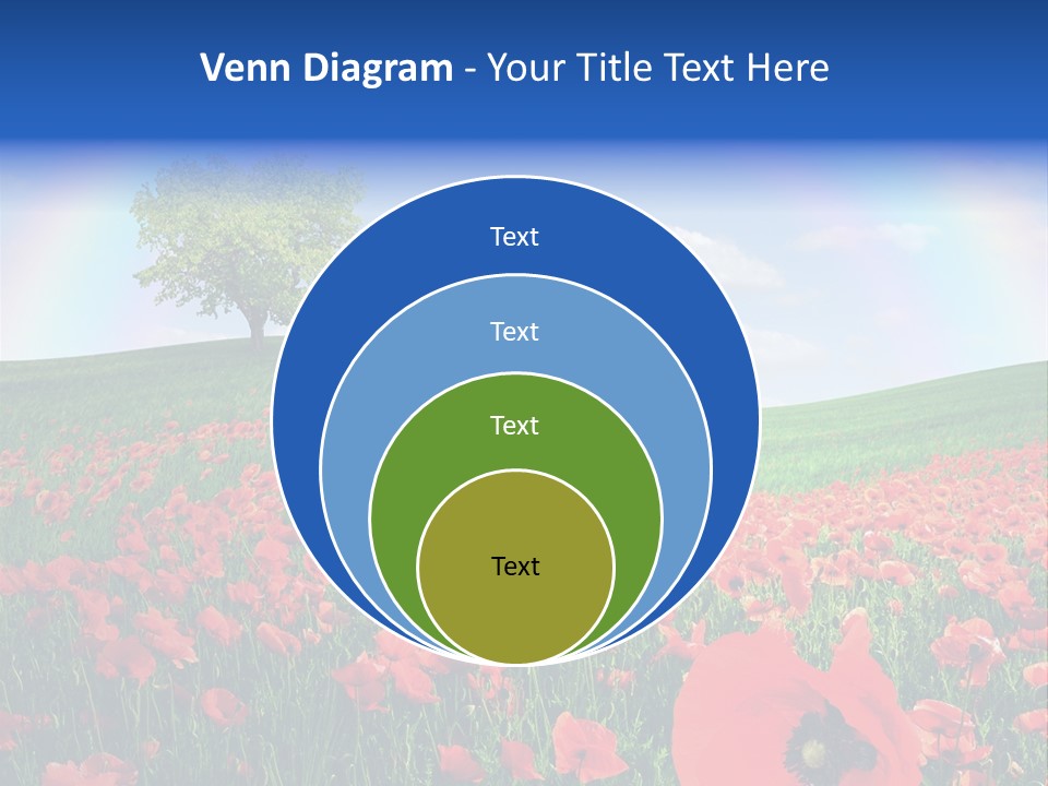 Barley Opium Field PowerPoint Template