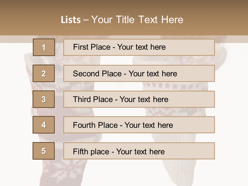 Weihnachten Jahreszeit Jung PowerPoint Template