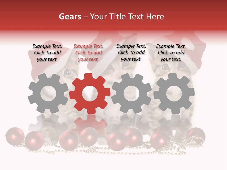 Niedlich Tier Katze PowerPoint Template