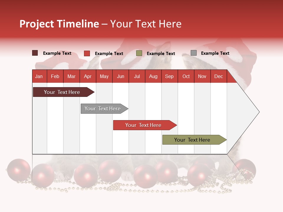 Niedlich Tier Katze PowerPoint Template