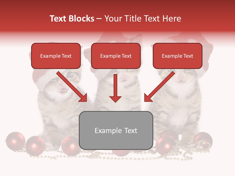 Niedlich Tier Katze PowerPoint Template