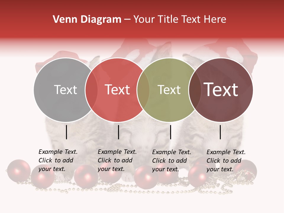 Niedlich Tier Katze PowerPoint Template