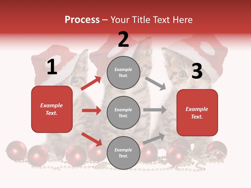 Niedlich Tier Katze PowerPoint Template