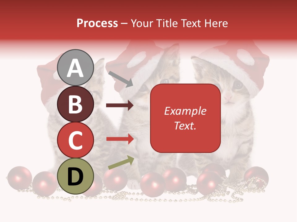 Niedlich Tier Katze PowerPoint Template