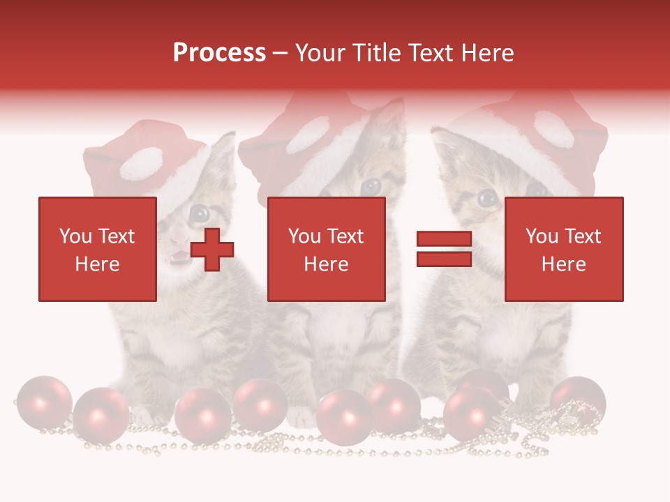 Niedlich Tier Katze PowerPoint Template