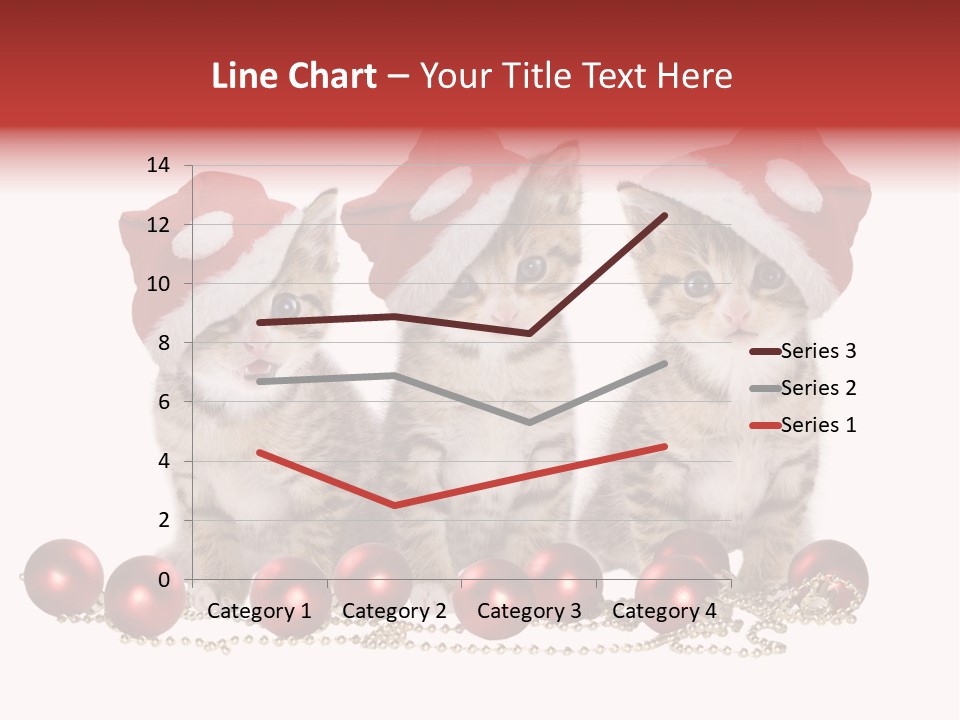 Niedlich Tier Katze PowerPoint Template