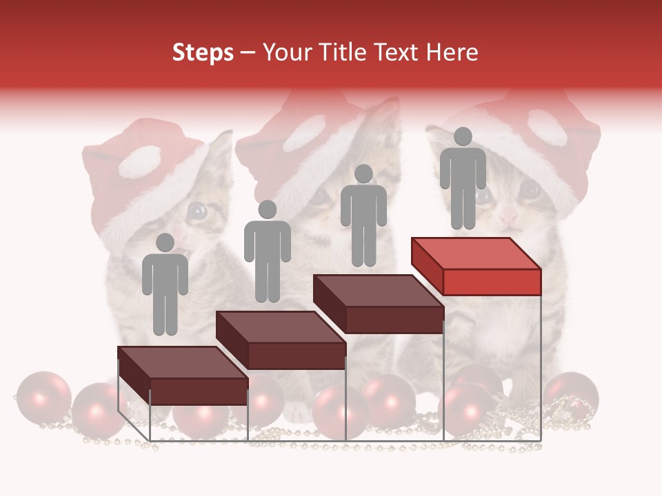 Niedlich Tier Katze PowerPoint Template