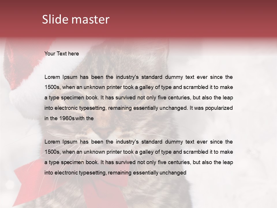 New Year Celebration Card PowerPoint Template