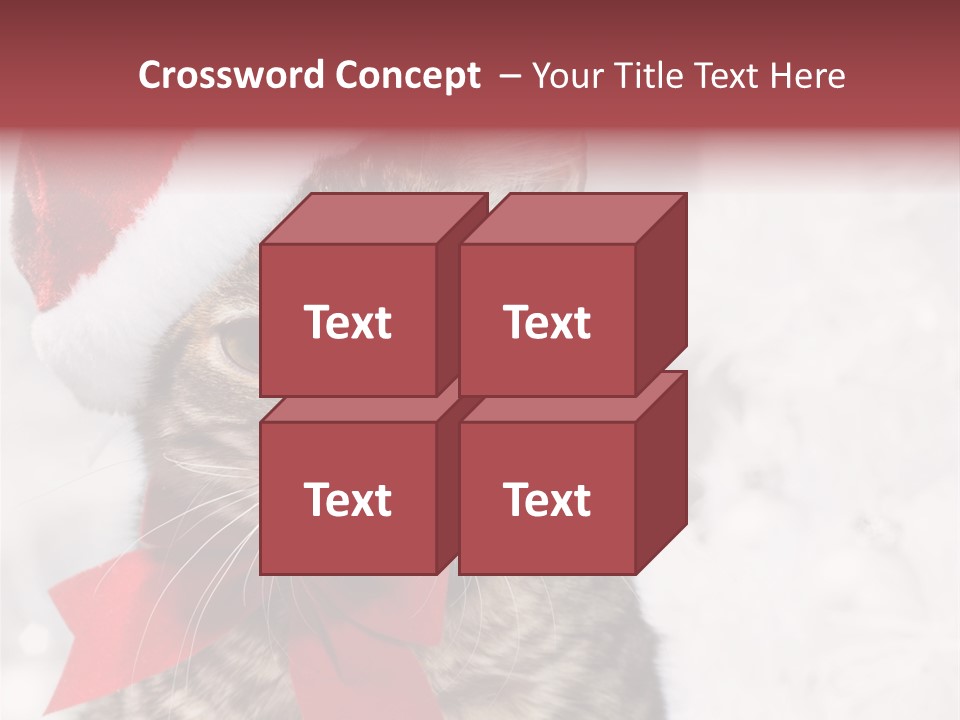 New Year Celebration Card PowerPoint Template