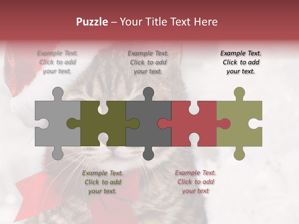 New Year Celebration Card PowerPoint Template