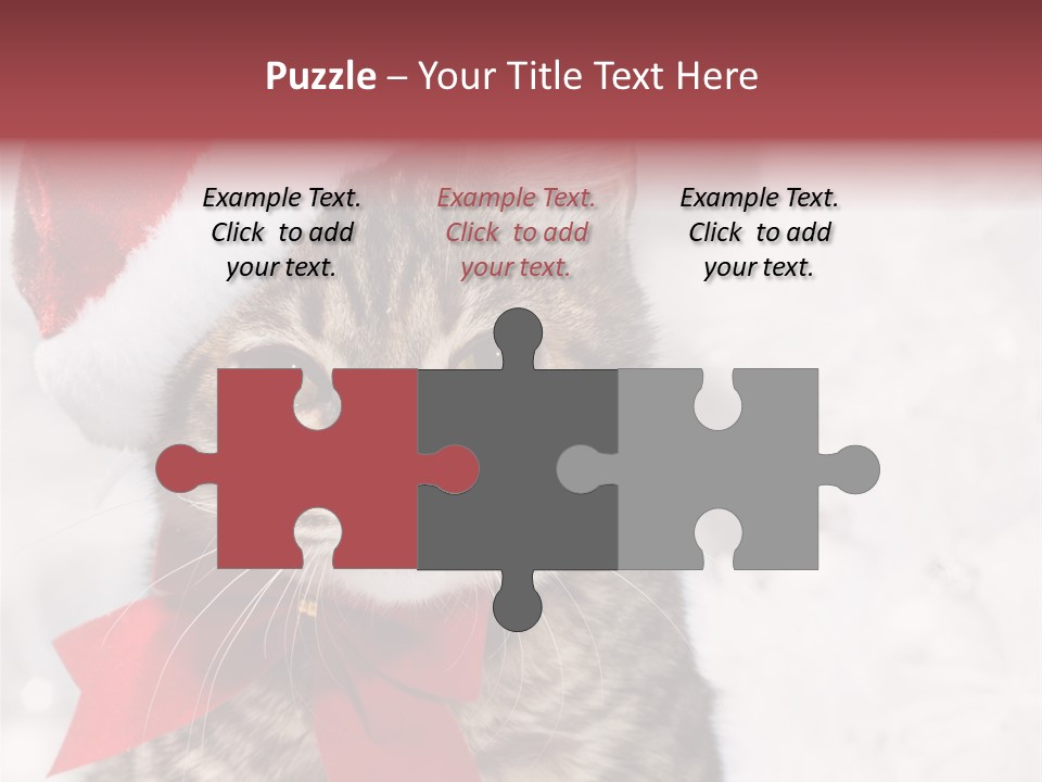 New Year Celebration Card PowerPoint Template