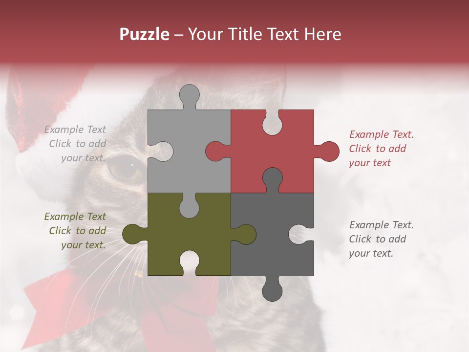 New Year Celebration Card PowerPoint Template