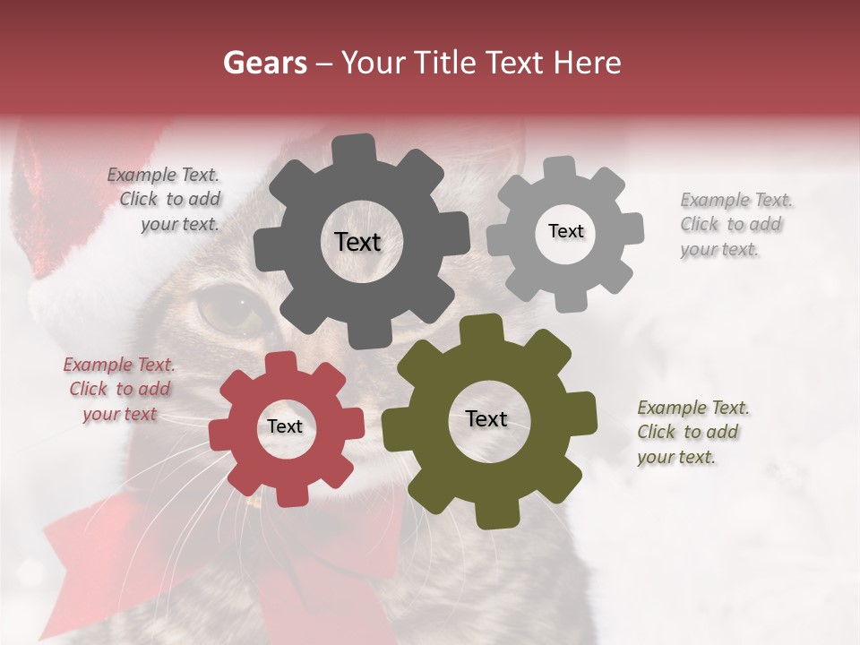 New Year Celebration Card PowerPoint Template