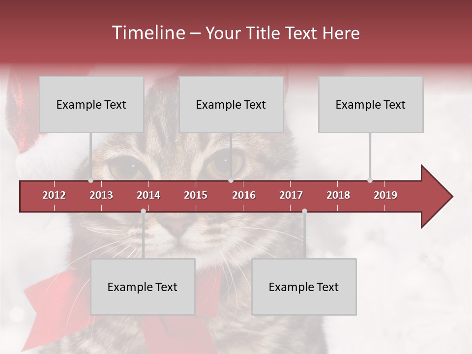 New Year Celebration Card PowerPoint Template