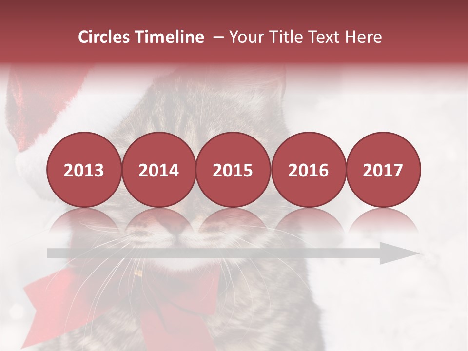 New Year Celebration Card PowerPoint Template