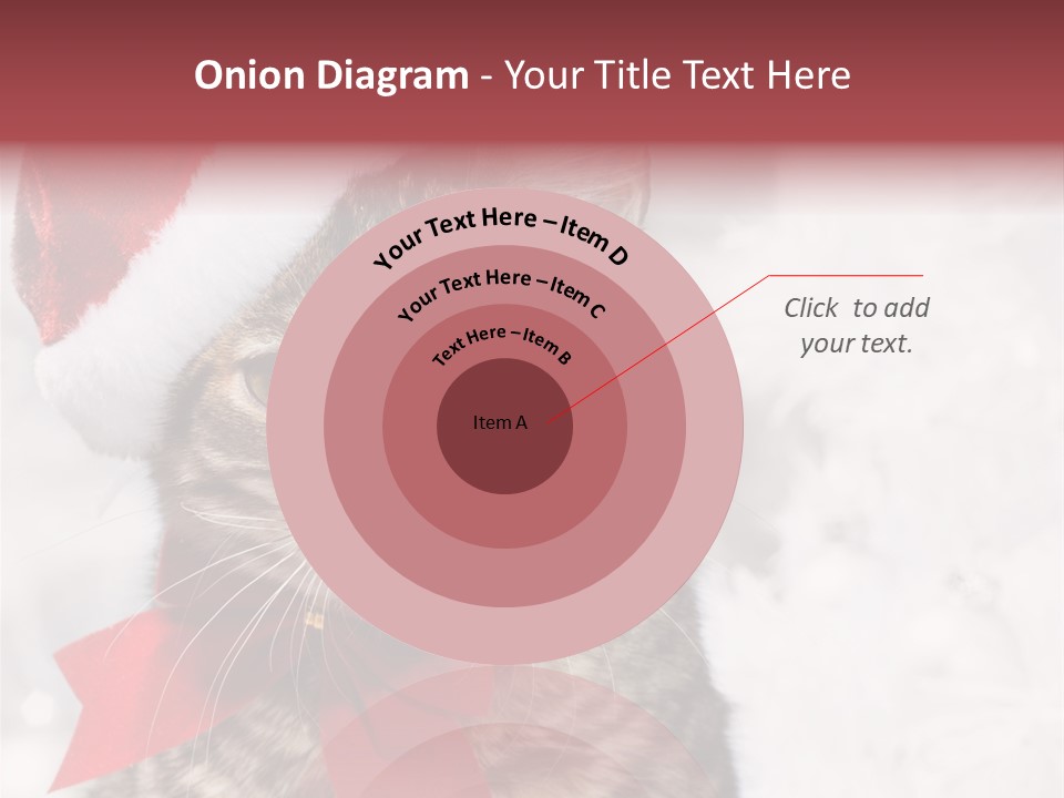 New Year Celebration Card PowerPoint Template