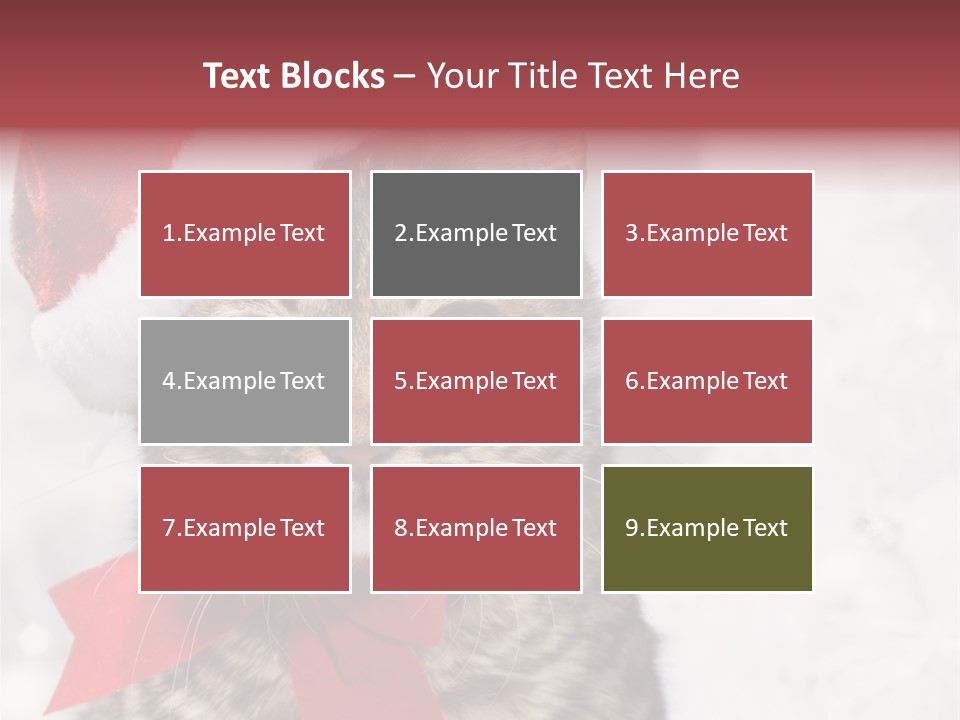 New Year Celebration Card PowerPoint Template