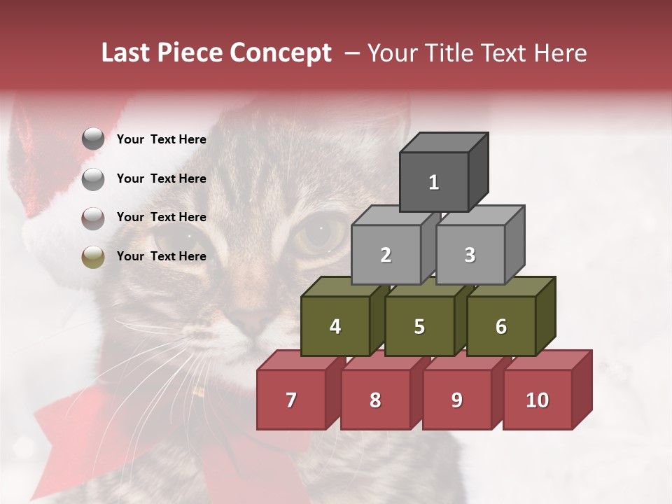 New Year Celebration Card PowerPoint Template