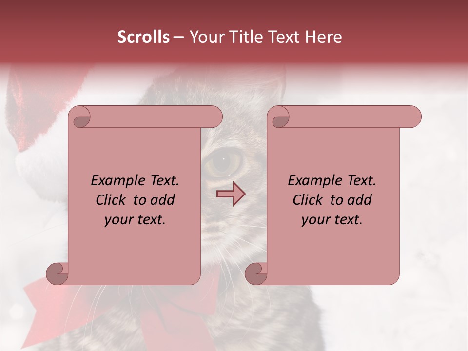 New Year Celebration Card PowerPoint Template