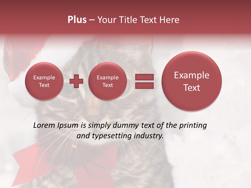 New Year Celebration Card PowerPoint Template