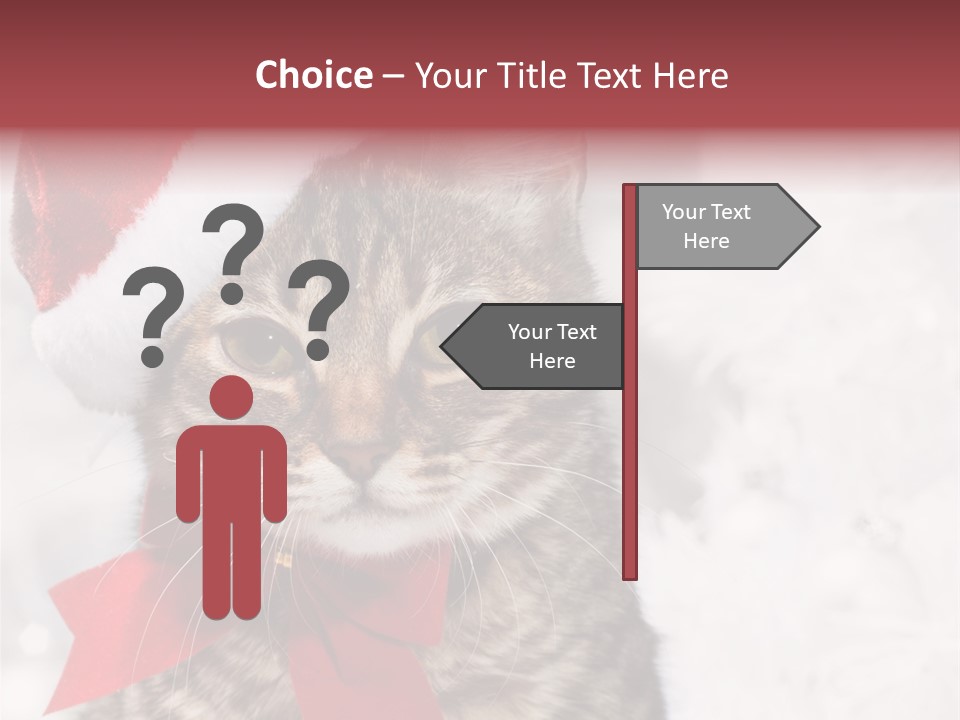 New Year Celebration Card PowerPoint Template